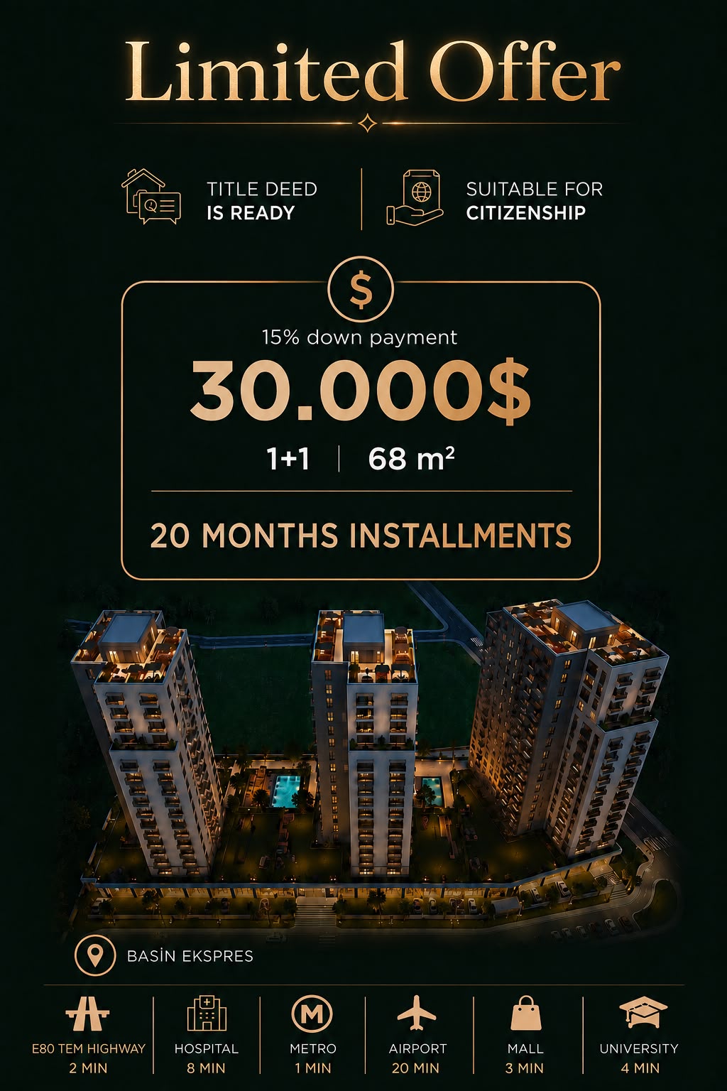 خرید با پیش پرداخت 30/000 دلار