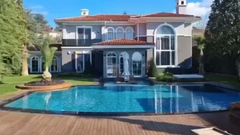ویلای مستقل 450 متر بنا 5 خواب در منطقه بیوک چکمجه استانبول