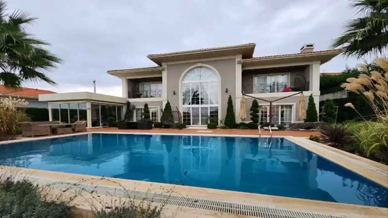 ویلای مستقل 600 متر بنا 5 خواب در منطقه بیوک چکمجه استانبول