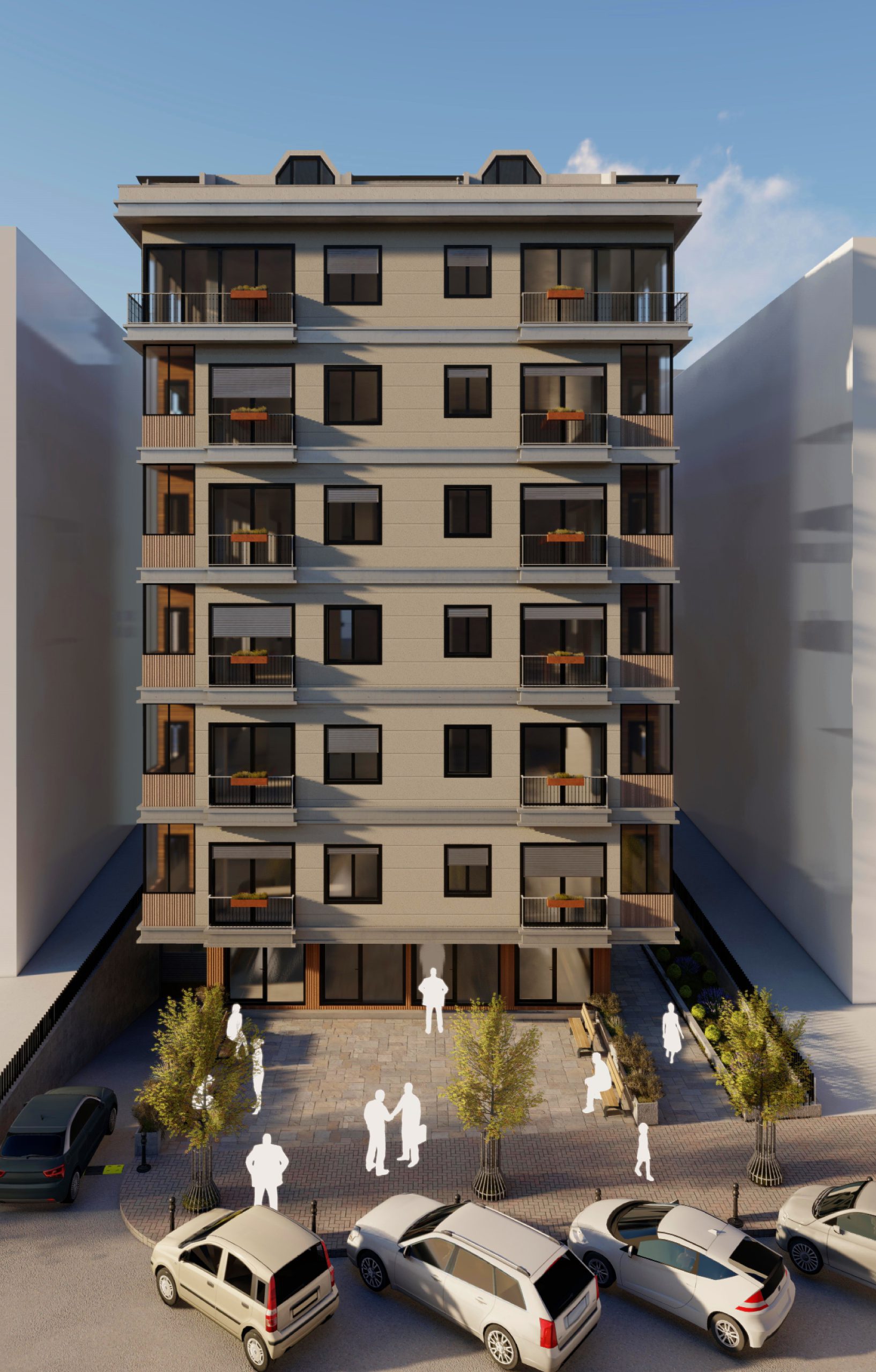 One to 4-bedroom apartments in Beşiktaş district of European Istanbul